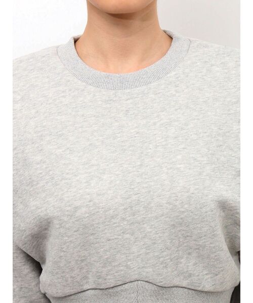 MERCURYDUO（マーキュリーデュオ）の「アームモチーフ裏毛カットソー（Tシャツ/カットソー・レディース・オフホワイト/ライトグレー・FREE）」の17枚目の写真