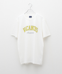 417 EDIFICE | ”VACANCE PERMANENTES” COLLEGE BLANC TEE(Tシャツ/カットソー)