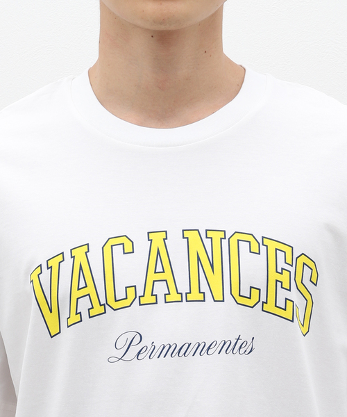 417 EDIFICE（フォーワンセブンエディフィス）の「”VACANCE PERMANENTES” COLLEGE BLANC TEE（Tシャツ/カットソー・メンズ・ホワイト・MEDIUM/LARGE）」の7枚目の写真