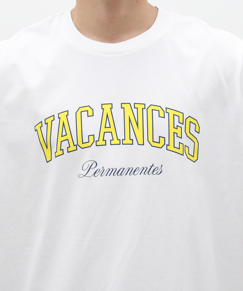 417 EDIFICE（フォーワンセブンエディフィス）の「”VACANCE PERMANENTES” COLLEGE BLANC TEE（Tシャツ/カットソー・メンズ・ホワイト・MEDIUM/LARGE）」の11枚目の写真