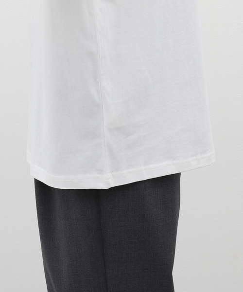 417 EDIFICE（フォーワンセブンエディフィス）の「”VACANCE PERMANENTES” COLLEGE BLANC TEE（Tシャツ/カットソー・メンズ・ホワイト・MEDIUM/LARGE）」の12枚目の写真