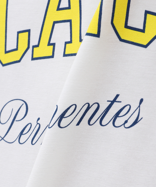 417 EDIFICE（フォーワンセブンエディフィス）の「”VACANCE PERMANENTES” COLLEGE BLANC TEE（Tシャツ/カットソー・メンズ・ホワイト・MEDIUM/LARGE）」の15枚目の写真