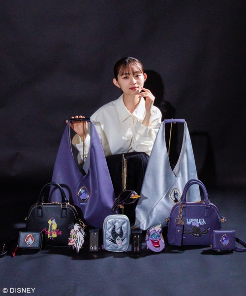 Disney(ディズニー)の「ディズニー ヴィランズ / ウェーブピアス(ピアス(両耳用)・レディース・パープル/シルバー/ブラック・FREE)」の4枚目の写真
