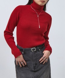 COLONY 2139 | 抗ピルPBTリブタートルニット(ニット/セーター)