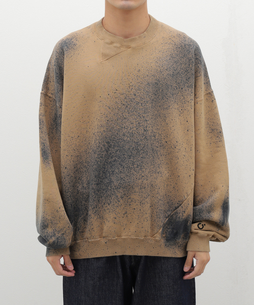 セール】NOMA t.d.(ノーマ ティーディー) Hand Dyed Twist Sweat