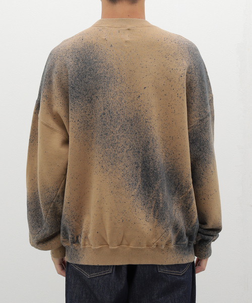 NOMA t.d.(ノーマティーディー)の「NOMA t.d.(ノーマ ティーディー) Hand Dyed Twist Sweat Mist N38-CS01C(スウェット・メンズ・ベージュ・2/3)」の14枚目の写真