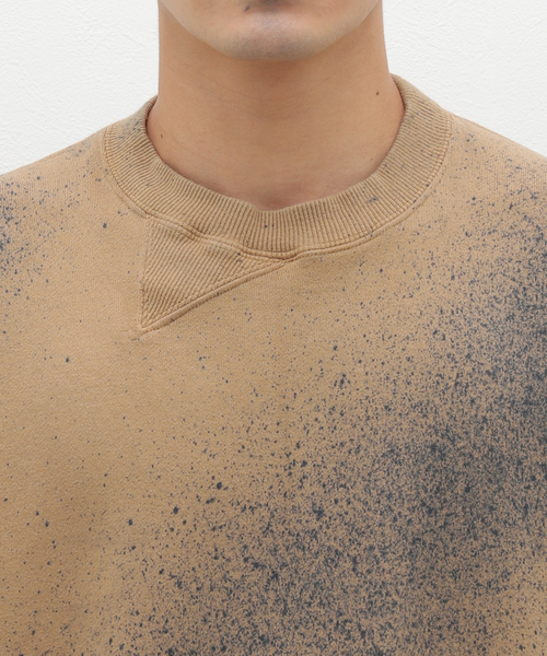 NOMA t.d.(ノーマティーディー)の「NOMA t.d.(ノーマ ティーディー) Hand Dyed Twist Sweat Mist N38-CS01C(スウェット・メンズ・ベージュ・2/3)」の15枚目の写真