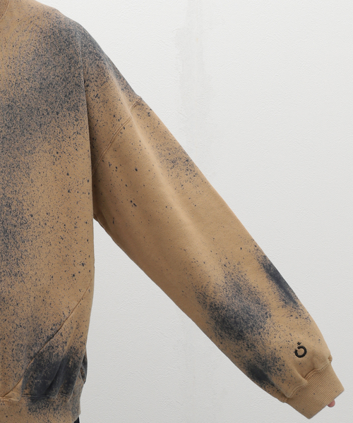 NOMA t.d.(ノーマティーディー)の「NOMA t.d.(ノーマ ティーディー) Hand Dyed Twist Sweat Mist N38-CS01C(スウェット・メンズ・ベージュ・2/3)」の9枚目の写真