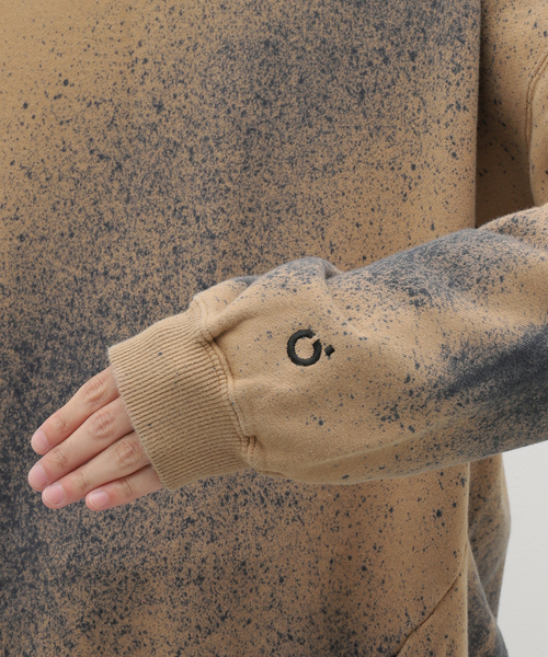 NOMA t.d.(ノーマティーディー)の「NOMA t.d.(ノーマ ティーディー) Hand Dyed Twist Sweat Mist N38-CS01C(スウェット・メンズ・ベージュ・2/3)」の10枚目の写真