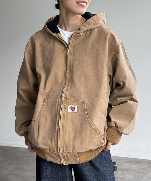 CPCM(シーピーシーエム)の「ダックジップパーカー(ブルゾン・メンズ・ブラック/ブルー/キャメル・MEDIUM/LARGE)」の3枚目の写真