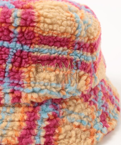 BEAMS mini(ビームスミニ)の「ボア バケット ハット 2024FW(ハット・キッズ・その他/その他1・ONE SIZE)」の11枚目の写真