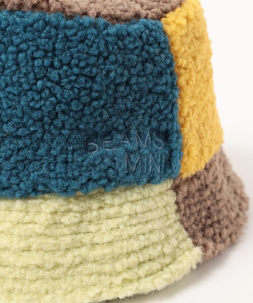 BEAMS mini(ビームスミニ)の「ボア バケット ハット 2024FW(ハット・キッズ・その他/その他1・ONE SIZE)」の6枚目の写真