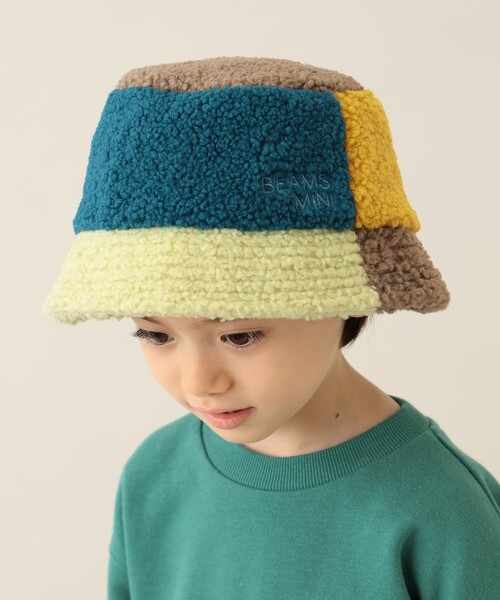 BEAMS mini(ビームスミニ)の「ボア バケット ハット 2024FW(ハット・キッズ・その他/その他1・ONE SIZE)」の15枚目の写真