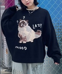 Candy Stripper | LAZY MOOD CAT ニット(ニット/セーター)