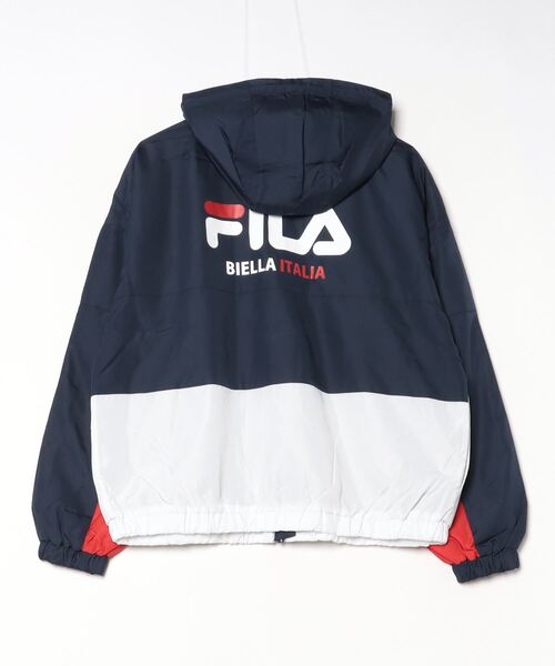 FILA ナイロンジャケット　グレー/ブラック　オールドフィラ FILA ナイロンジャケット 黒 グレー オールドフィラ