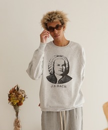 Healthknit（ヘルスニット）の「Healthknit CLASSIC SWEAT L/S Bach (54020)（スウェット）」