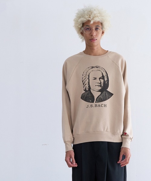 Healthknit(ヘルスニット)の「Healthknit CLASSIC SWEAT L/S Bach (54020)(スウェット・メンズ・マスタード/グレー/サンドベージュ・LARGE/MEDIUM/X-LARGE)」の1枚目の写真
