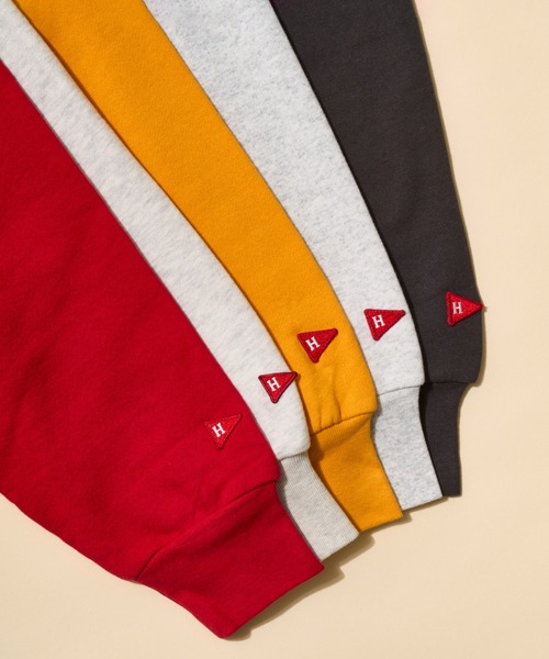 Healthknit(ヘルスニット)の「Healthknit CLASSIC SWEAT L/S Bach (54020)(スウェット・メンズ・マスタード/グレー/サンドベージュ・LARGE/MEDIUM/X-LARGE)」の9枚目の写真