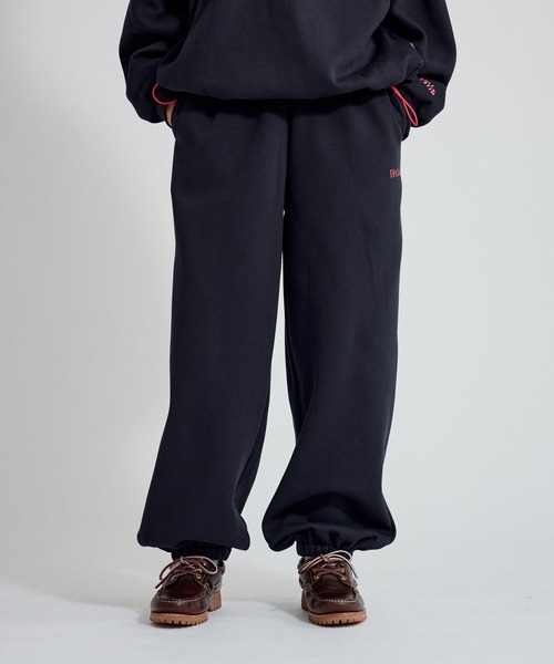 WETTEMPT(ウィテンプト)の「FLEECE LINING SWEAT PANTS / 裏起毛スウェットパンツ(スウェットパンツ・メンズ・グレー/ネイビー/ブラック・LARGE/MEDIUM/SMALL)」の3枚目の写真