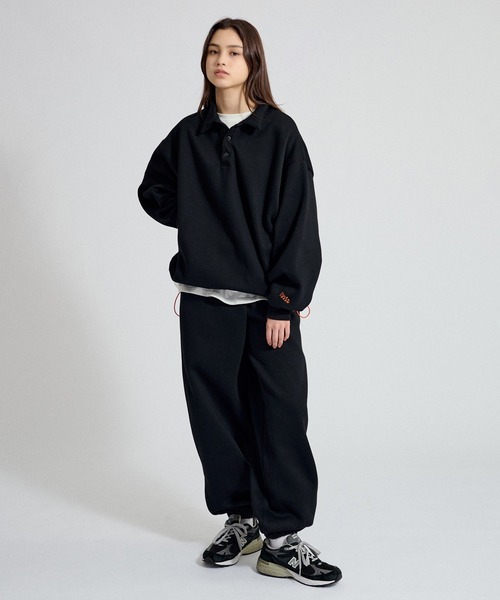 WETTEMPT(ウィテンプト)の「FLEECE LINING SWEAT PANTS / 裏起毛スウェットパンツ(スウェットパンツ・メンズ・グレー/ネイビー/ブラック・LARGE/MEDIUM/SMALL)」の17枚目の写真