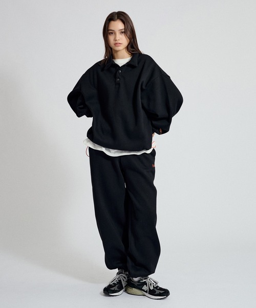 WETTEMPT(ウィテンプト)の「FLEECE LINING SWEAT PANTS / 裏起毛スウェットパンツ(スウェットパンツ・メンズ・グレー/ネイビー/ブラック・LARGE/MEDIUM/SMALL)」の18枚目の写真
