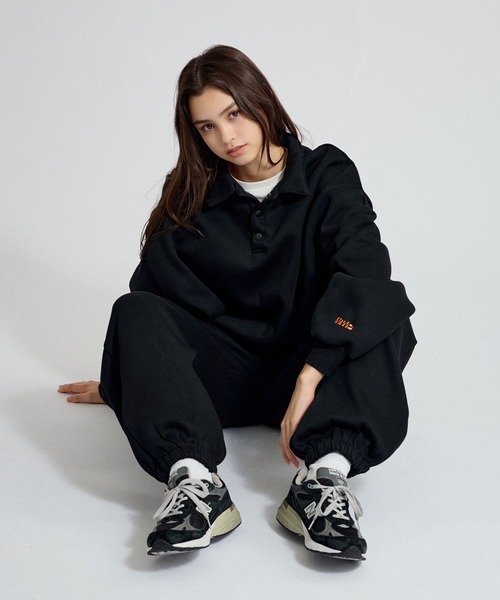 WETTEMPT(ウィテンプト)の「FLEECE LINING SWEAT PANTS / 裏起毛スウェットパンツ(スウェットパンツ・メンズ・グレー/ネイビー/ブラック・LARGE/MEDIUM/SMALL)」の21枚目の写真