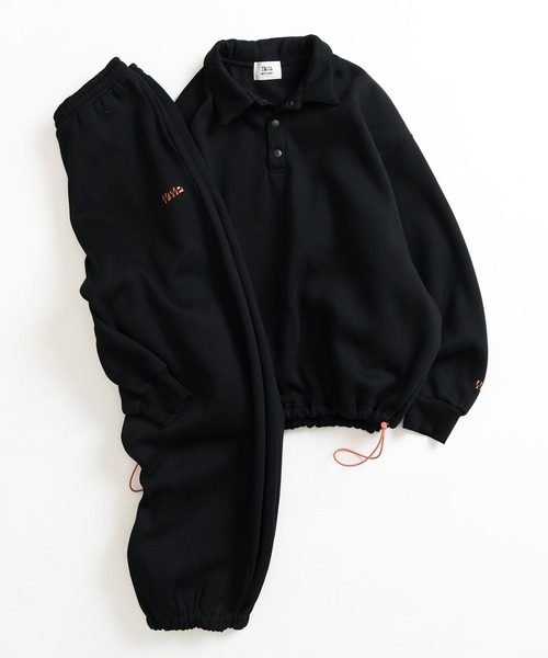 WETTEMPT(ウィテンプト)の「FLEECE LINING SWEAT PANTS / 裏起毛スウェットパンツ(スウェットパンツ・メンズ・グレー/ネイビー/ブラック・LARGE/MEDIUM/SMALL)」の7枚目の写真