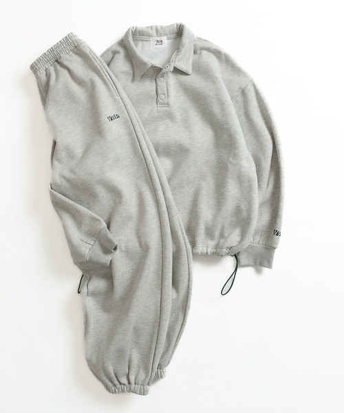 WETTEMPT(ウィテンプト)の「FLEECE LINING SWEAT PANTS / 裏起毛スウェットパンツ(スウェットパンツ・メンズ・グレー/ネイビー/ブラック・LARGE/MEDIUM/SMALL)」の8枚目の写真