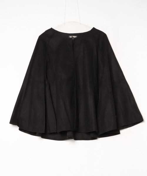 セール】ノーカラーケープポンチョコート（ポンチョ）｜FREE STYLISTS