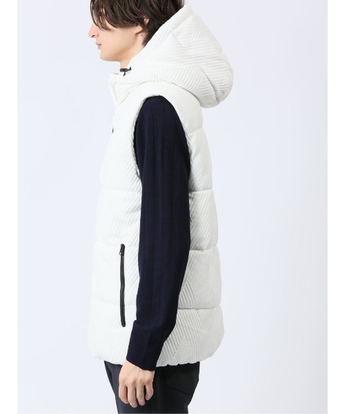 タカキュー フード脱着 ふくれジャガード 中綿ベスト（ベスト）｜TAKA-Q（タカキュー）