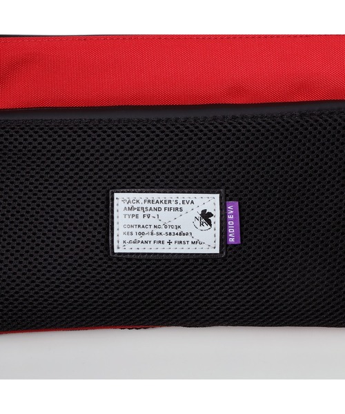 RADIO EVA（ラヂオエヴァ）の「RADIO EVA A255 EVANGELION SHIN SACOCHE BAG by FIRE FIRST（ショルダーバッグ・メンズ・ブルー/オレンジ/ホワイト/レッド/ブラック・FREE）」の19枚目の写真