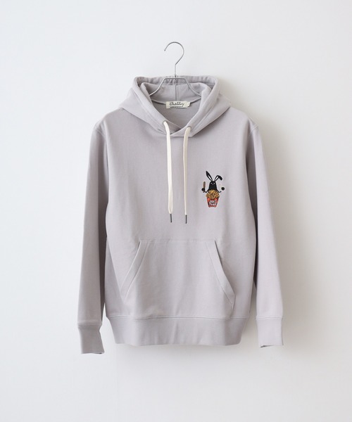 【セール】SHABBY シャビ刺繍ポテト プルオーバーパーカー / フーディー unisex（パーカー）｜FUNALIVE（ファンアライブ）