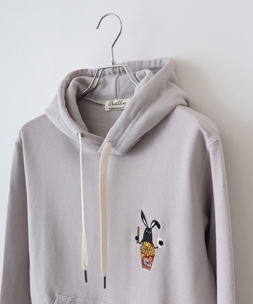 【セール】SHABBY シャビ刺繍ポテト プルオーバーパーカー / フーディー unisex（パーカー）｜FUNALIVE（ファンアライブ）