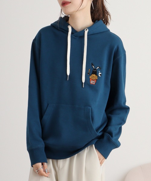 【セール】SHABBY シャビ刺繍ポテト プルオーバーパーカー / フーディー unisex（パーカー）｜FUNALIVE（ファンアライブ）
