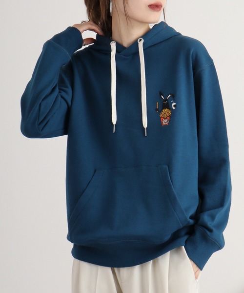 【セール】SHABBY シャビ刺繍ポテト プルオーバーパーカー / フーディー unisex（パーカー）｜FUNALIVE（ファンアライブ）