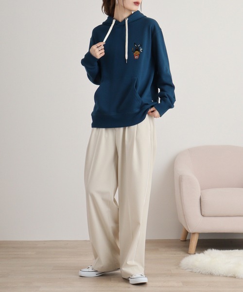 【セール】SHABBY シャビ刺繍ポテト プルオーバーパーカー / フーディー unisex（パーカー）｜FUNALIVE（ファンアライブ）