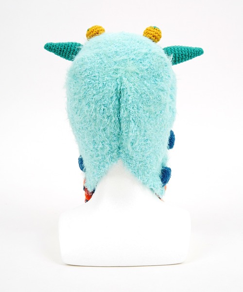 セール】an meets zakka 未確認モンスターイヤーフラップニット帽