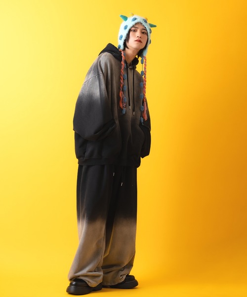 セール】an meets zakka 未確認モンスターイヤーフラップニット帽