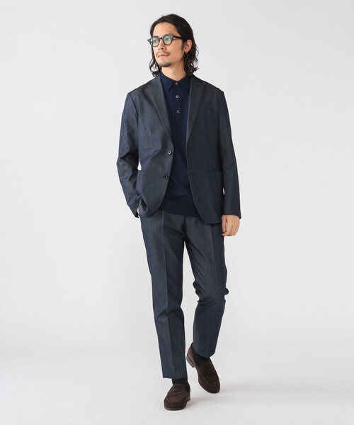 B:MING by BEAMS(ビーミングバイビームス)の「<ビジカジ対応> ウォッシャブル ニット ポロシャツ 25SS「イージーケア」(ポロシャツ・メンズ・ブラック/ダークブラウン/ネイビー・XL/L/M/S)」の18枚目の写真