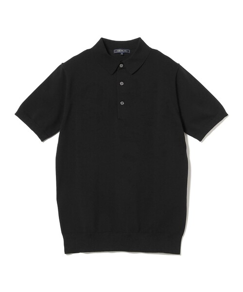 B:MING by BEAMS(ビーミングバイビームス)の「<ビジカジ対応> ウォッシャブル ニット ポロシャツ 25SS「イージーケア」(ポロシャツ・メンズ・ブラック/ダークブラウン/ネイビー・XL/L/M/S)」の13枚目の写真
