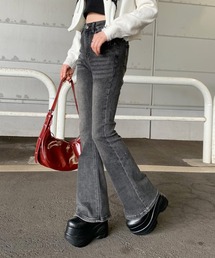 non-hedge（ノンヘッジ）の「デニムフレアパンツ（デニムパンツ）」