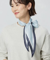 J.PRESS（ジェイプレス）の「スクエアドット 剣先 スカーフ（バンダナ/スカーフ）」
