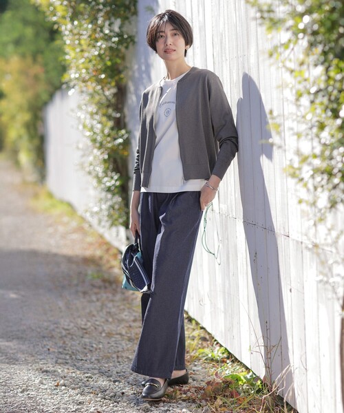 J.PRESS（ジェイプレス）の「スクエアドット 剣先 スカーフ（バンダナ/スカーフ・レディース・サックスブルー系5/ネイビー系5・F）」の13枚目の写真