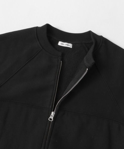 FORK&SPOON（フォークアンドスプーン）の「FORK&SPOON　裏毛ジップカーディガン（カーディガン/ボレロ・レディース・ブラック/グレー系その他/ベージュ・1）」の18枚目の写真