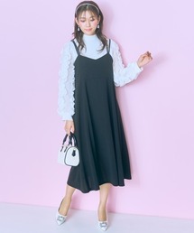 marun | ＜大きいサイズ＞カットジャージーキャミワンピース marun(ワンピース)