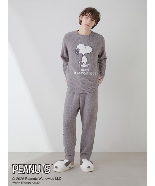 gelato pique（ジェラートピケ）の「【PEANUTS】【HOMME】ベビモコ