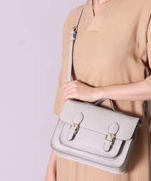 (LF)【Legato Largo】【たすかるっかばん】2ポケット サッチェル ショルダーバッグ