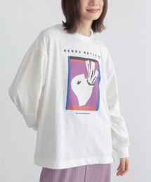 n'OrLABEL | 『絵画プリントロンT』(Tシャツ/カットソー)