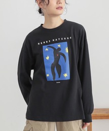 n'OrLABEL | 『絵画プリントロンT』(Tシャツ/カットソー)