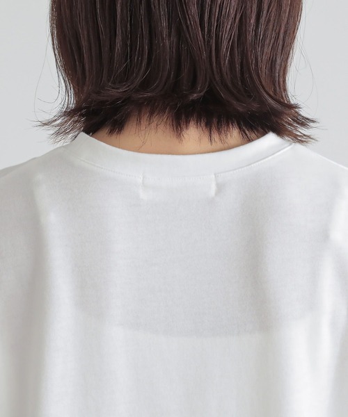 n'OrLABEL（ノアールレーベル）の「『絵画プリントロンT』（Tシャツ/カットソー・レディース・ホワイト/ブラック/ホワイト系その他・1/2）」の17枚目の写真